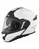 SMK 可掀式安全帽 GULLWING 亮光白 GL100