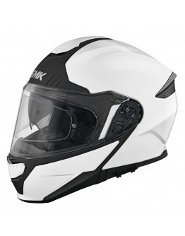 SMK 可掀式安全帽 GULLWING 亮光白 GL100