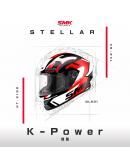 SMK 全罩安全帽 STELLAR K-Power 飆風 GL231