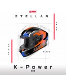 SMK 全罩安全帽 STELLAR K-Power 飆風 GL635