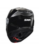 SMK 可掀式安全帽 GULLWING 亮光黑 GL200