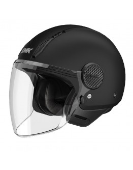 SMK LAMINAR 3/4安全帽 Black MA 200 霧面黑