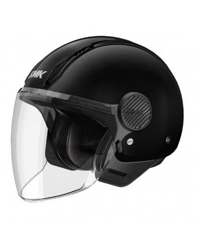 SMK LAMINAR 3/4安全帽 Black GL 200 亮面黑