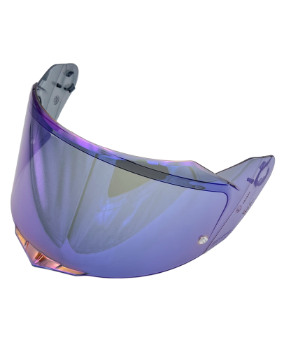 SMK 全罩安全帽 配件 STELLAR 專用電鍍片－紫藍(多層膜)